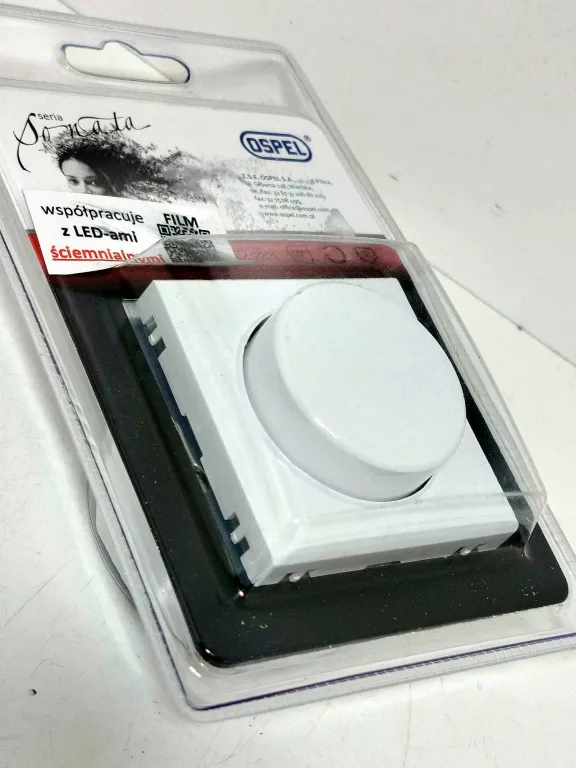 SONATA ŚCIEMNIACZ UNIWERSALNY LED BIAŁY ŁP-8RL2/M/00 OSPEL