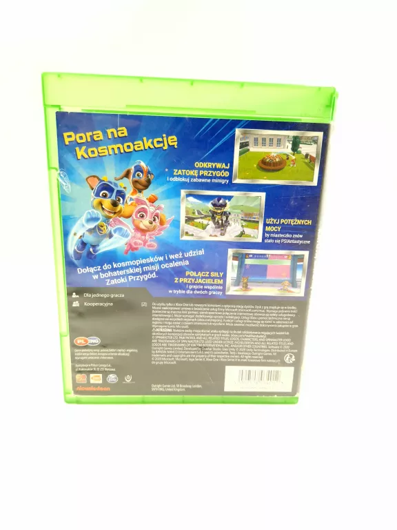 PSI PATROL: KOSMOPIESKI RATUJĄ ZATOKĘ PRZYGÓD XBOX ONE
