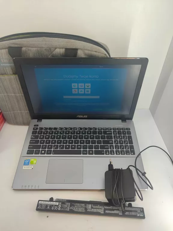 LAPTOP ASUS X550C ZASILACZ TORBA