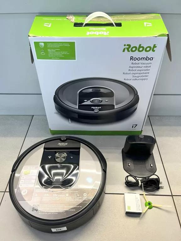 ROBOT SPRZĄTAJĄCY IROBOT ROOMBA I7 SREBRNY