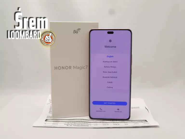 TELEFON HONOR MAGIC 7 LITE 8GB/512GB, KOMPLET, GWARANCJA!