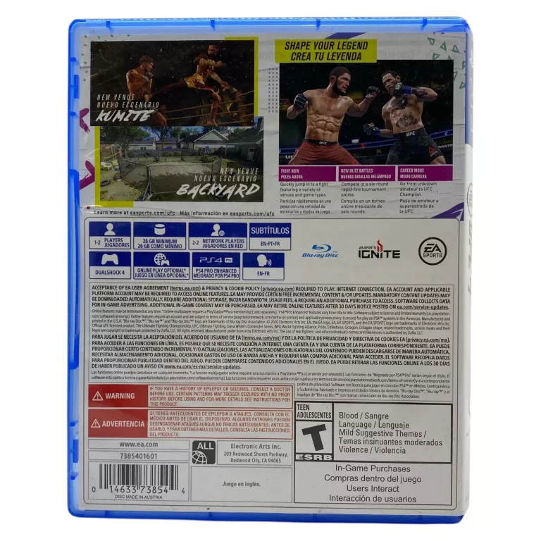 GRA PS4 UFC 4