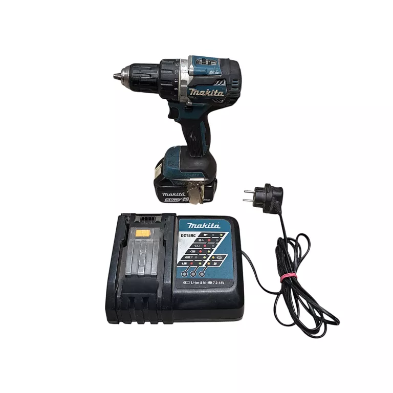 WKRĘTARKA MAKITA DDF 484 AKUMULATOR 5AH ŁADOWARKA