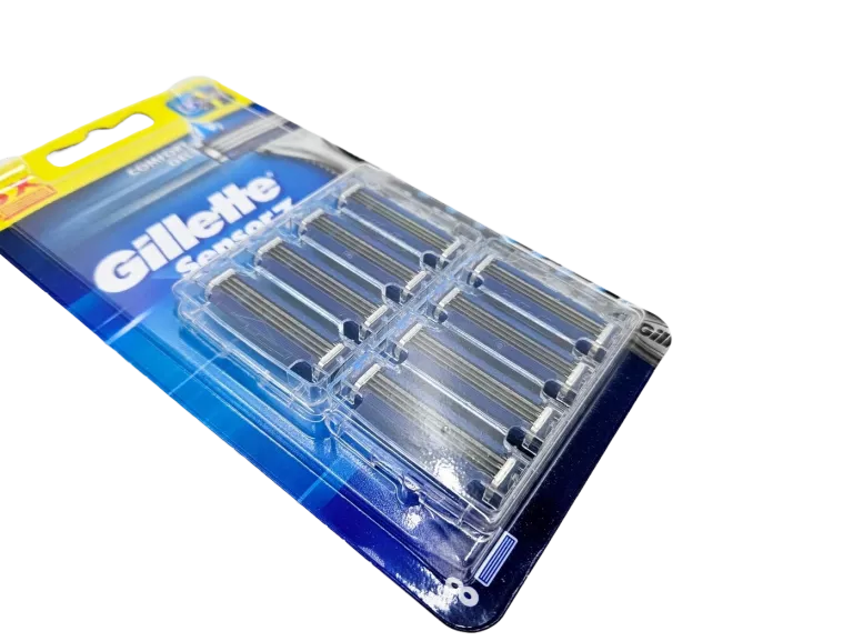 GILLETTE SENSOR3 OSTRZA WYMIENNE DO MASZYNKI DO GOLENIA, 8 SZTUKI