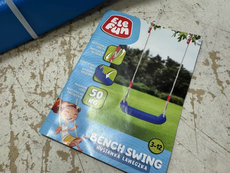 HUŚTAWKA ŁAWECZKA OGRODOWA WISZĄCA ELEFUN