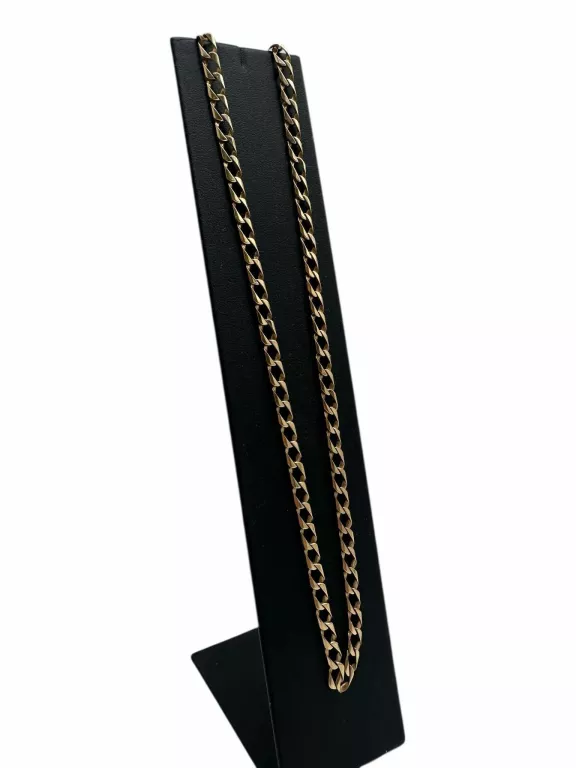 PRZEPIĘKNY ZŁOTY ŁAŃCUSZEK PANCERKA 585 14,96 54CM