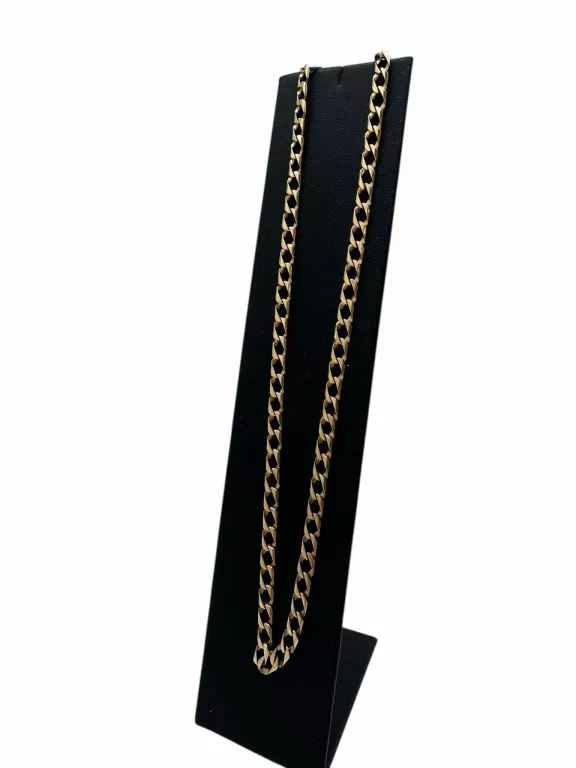 PRZEPIĘKNY ZŁOTY ŁAŃCUSZEK PANCERKA 585 14,96 54CM