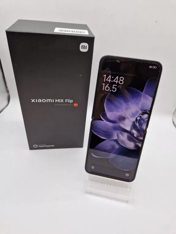 TELEFON XIAOMI MIX FLIP 5G KOMPLET 12/512 GB FIOLETOWY
