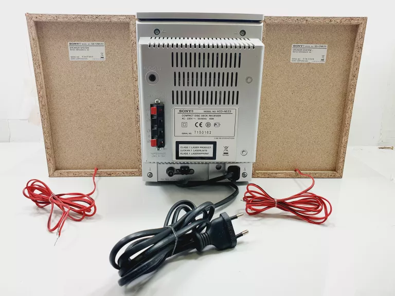 MINI WIEZA SONY HCD-NEZ3 CD / KASETA + PILOT