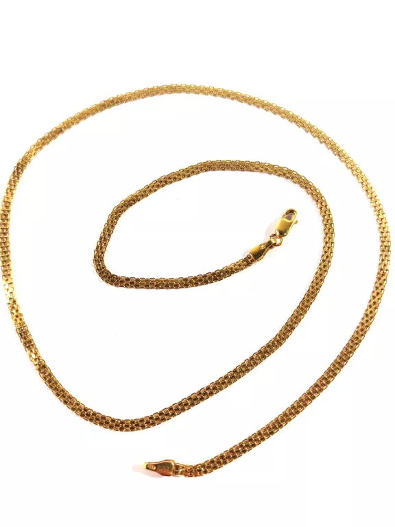 ZŁOTY ŁAŃCUSZEK DŁ.50 PR.585 3,73G