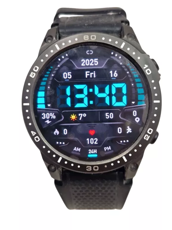 SMARTWATCH ZEBLAZE ARES 3 PRO CZARNY