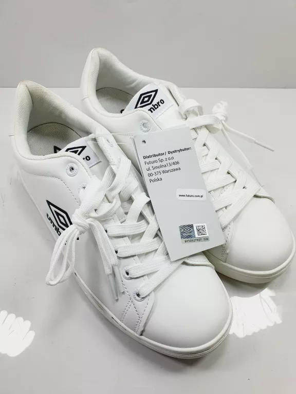 UMBRO BUTY SPORTOWE BIAŁE ROZMIAR 42