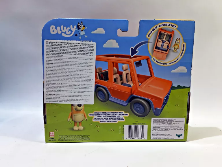 POJAZD MOOSE TOYS BLUEY HEELER FAMILY ROAD TRIP 4WD VEHICLE