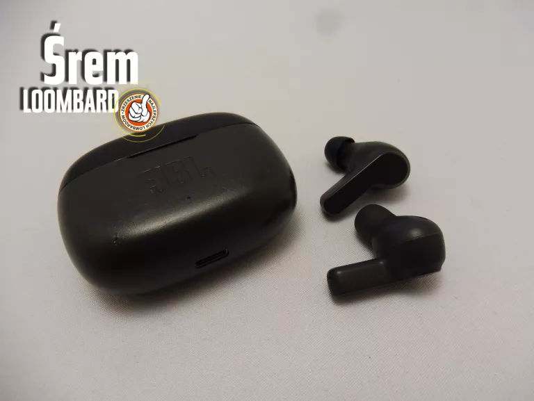 SŁUCHAWKI JBL WAVE 200TWS, ETUI ŁADUJĄCE, STAN DB!