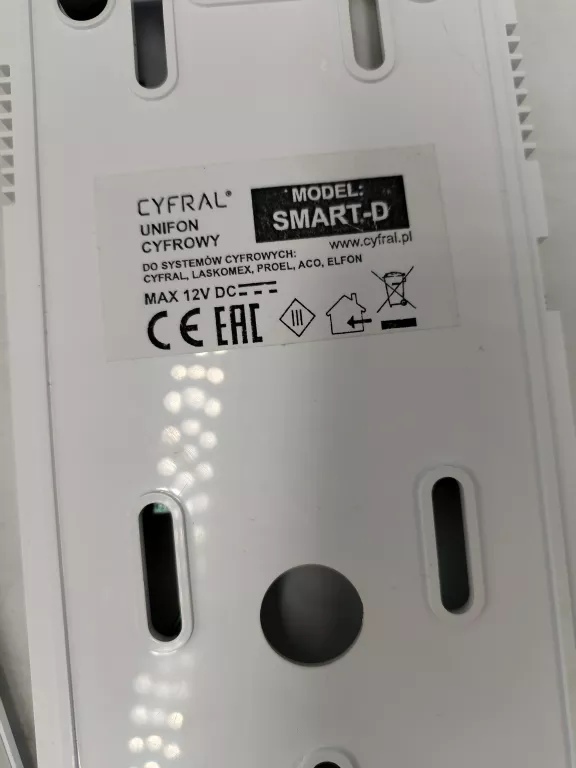 DOMOFON CYFRAL SMART -D BIAŁY