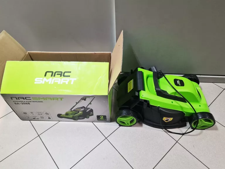 KOSIARKA ELEKTRYCZNA BA-2568 DO TRAWY NAC SMART 1300 W KOMPLET + GWARANCJA
