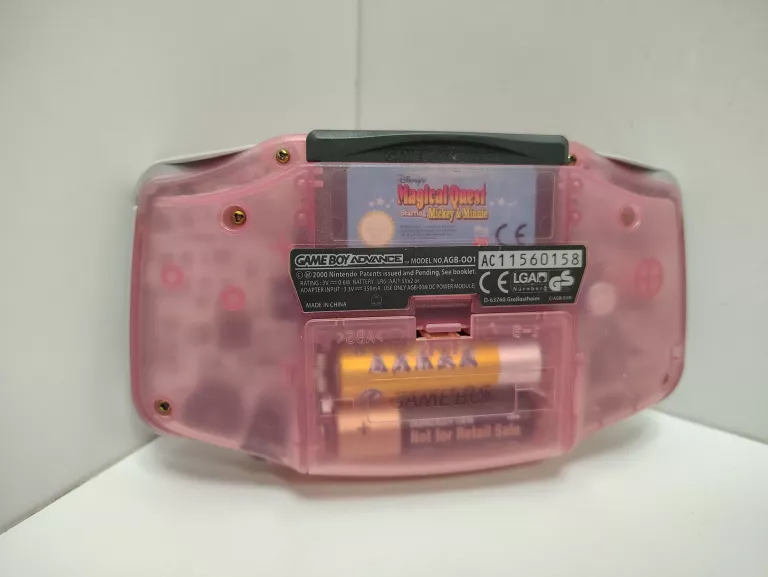 KONSOLA NINTENDO GAME BOY ADVANCE AGB-001 + GRA MAGICAL QUEST