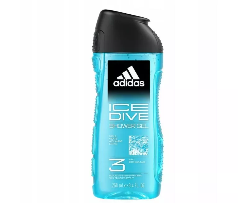 ADIDAS ICE DIVE ŻEL POD PRYSZNIC DLA MĘŻCZYZN 250ML