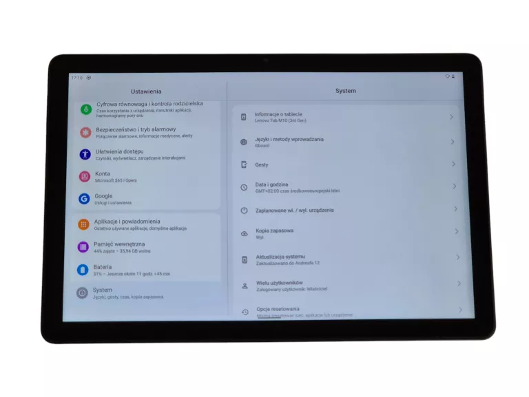 TABLET LENOVO TAB M10 4GB / 64GB PUD STAN BDB