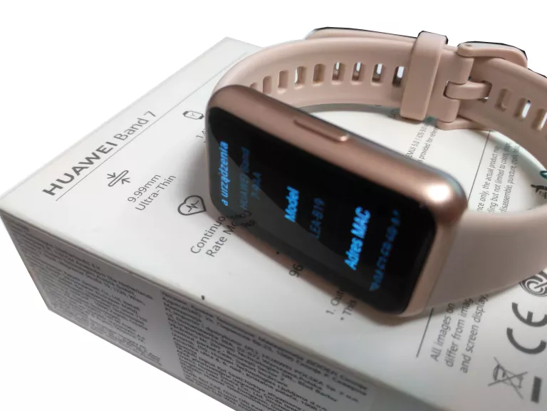 HUAWEI BAND 7 – LEKKI, STYLOWY, FUNKCJONALNY SMARTWATCH ! RÓŻOWY
