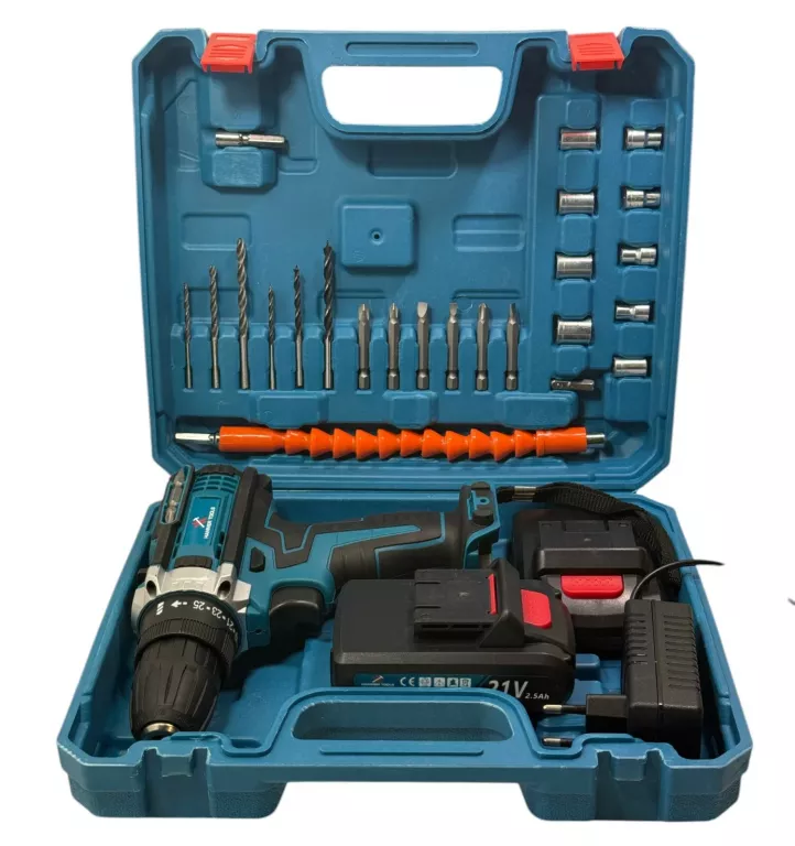 WKRĘTARKA HAMMER TOOLS 21V 2.5 AH