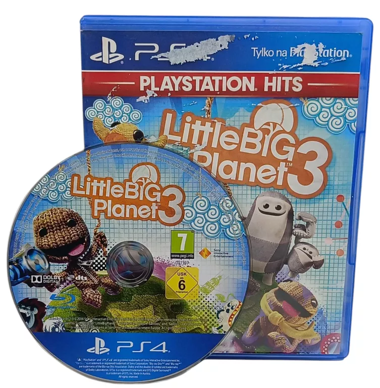 GRA PS4 LITTLE BIG PLANET 3
