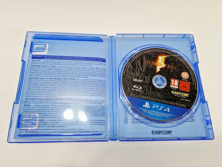 GRA RESIDENT EVIL 5 PS4