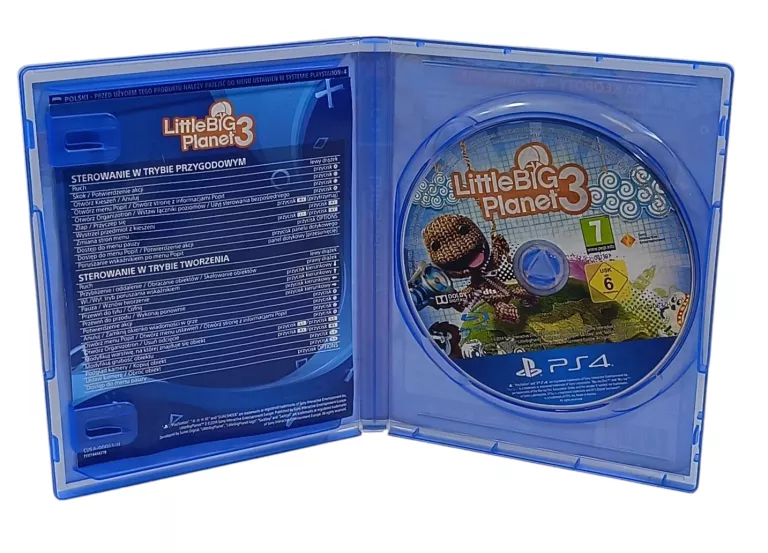 GRA PS4 LITTLE BIG PLANET 3