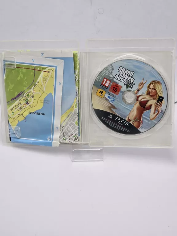 GRA PS3 GTA V + MAPA