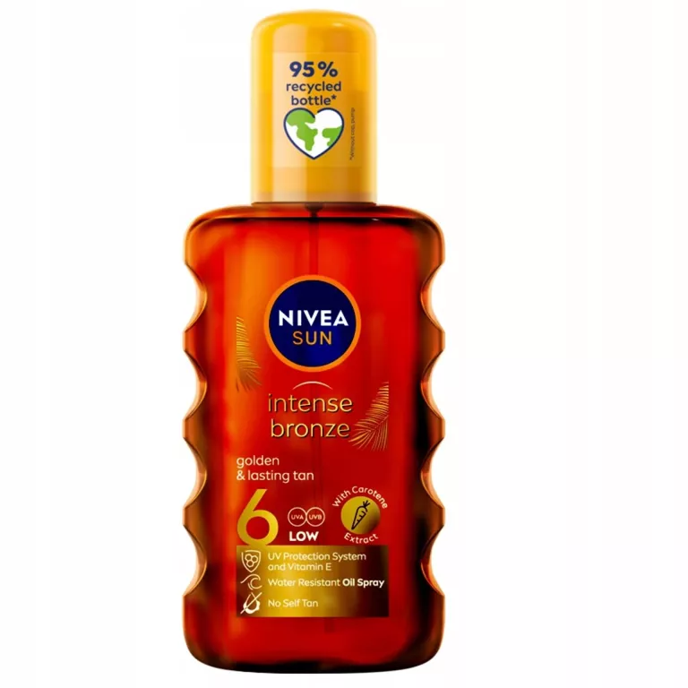NIVEA SUN OLEJEK KAROTENOWY DO OPALANIA W SPRAY'U SPF6 200ML