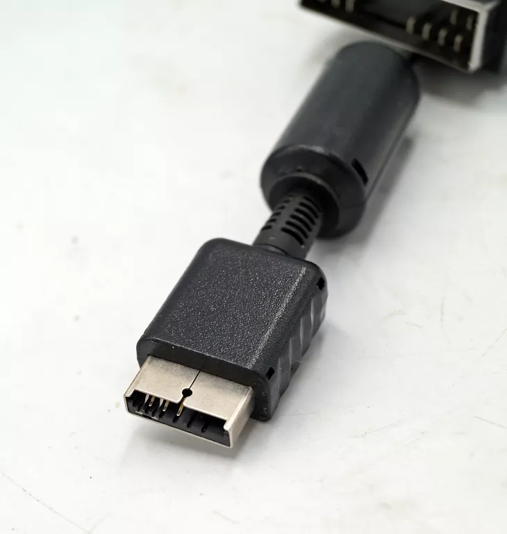 ORIGNALNY KABEL AV DO PS1/PS2 + PRZEJŚCÓWULA NA EURO