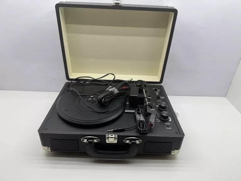 GRAMOFON Z WBUDOWANYMI GŁOŚNIKAMI - TCHIBO