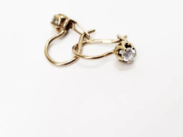 ZŁOTE KOLCZYKI 14CT 1,04G