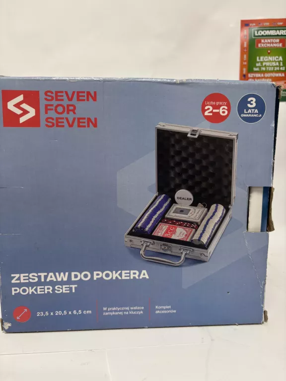 ZESTAW DO POKERA W WALIZCE ORG OP