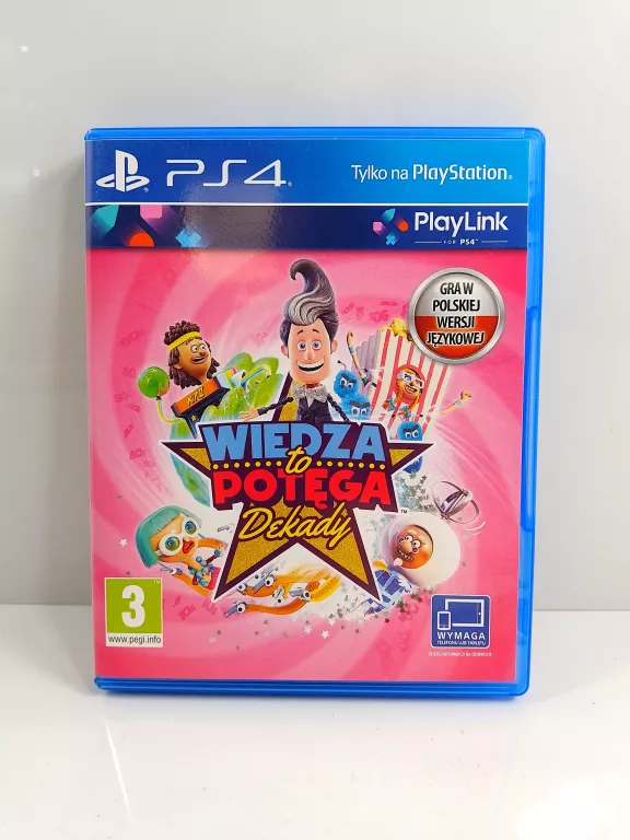 WIEDZA TO POTĘGA DEKADY SONY PLAYSTATION 4 (PS4)