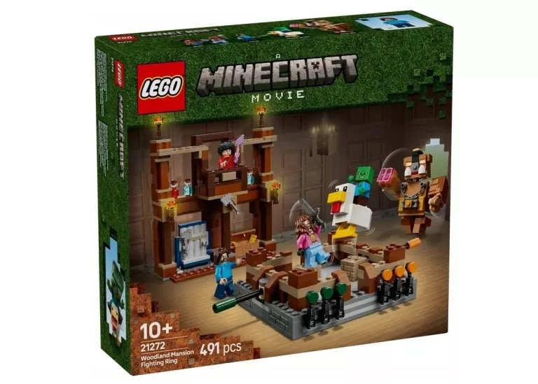 ZESTAW KLOCKÓW LEGO MINECRAFT 21272 – RING W LEŚNYM DWORZE