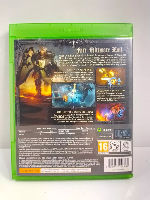 DIABLO III: REAPER OF SOULS XBOX ONE