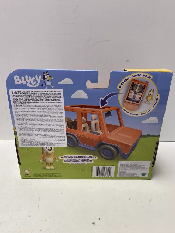 POJAZD MOOSE TOYS BLUEY HEELER FAMILY ROAD TRIP 4WD VEHICLE