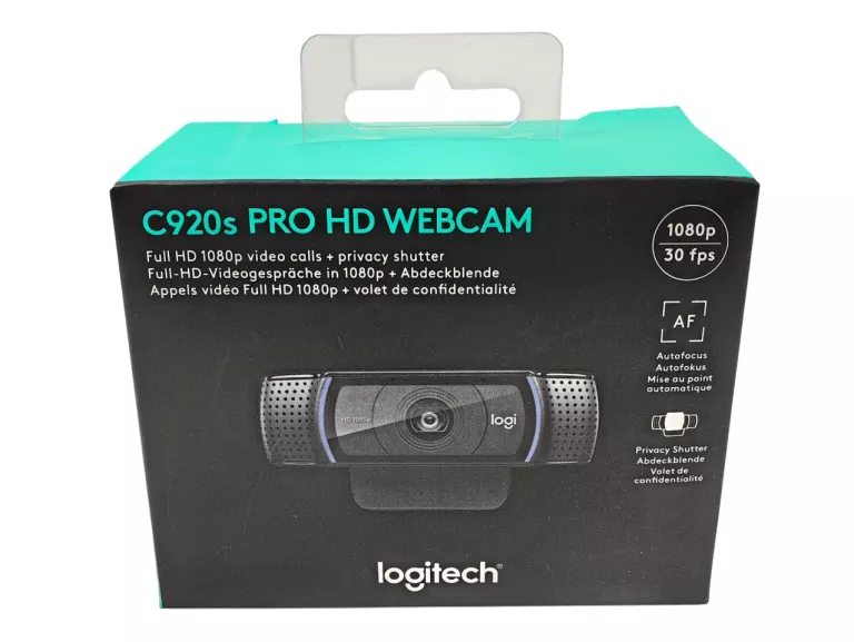 KAMERA INTERNETOWA LOGITECH C920S PRO HD WEBCAM 1080P