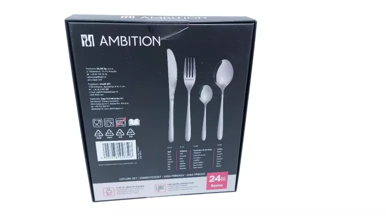 KOMPLET SZTUĆCÓW AMBITION ROMA 24 EL.