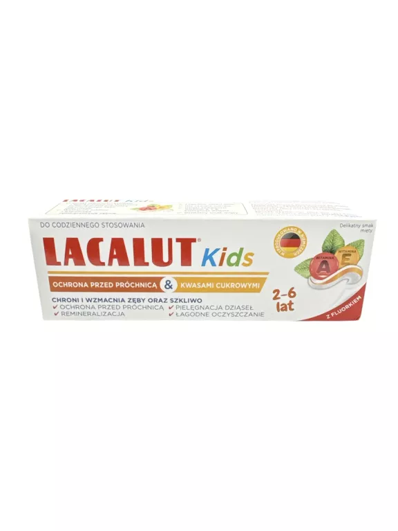 LACALUT KIDS PASTA DO ZĘBÓW DLA DZIECI 2-6 LAT 55 ML