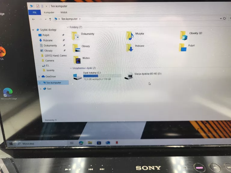 LAPTOP SONY VAIO PCG-81311M 8GB 128GB I7-2630QM GEFORCE GT 540M