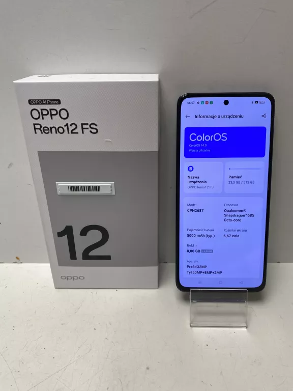 TELEFON OPPO RENO12 FS 8/512GB