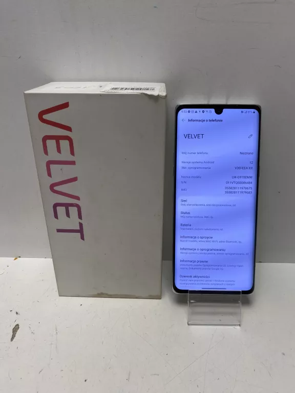TELEFON LG VELVET 6/128GB