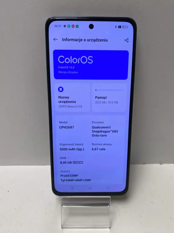 TELEFON OPPO RENO12 FS 8/512GB