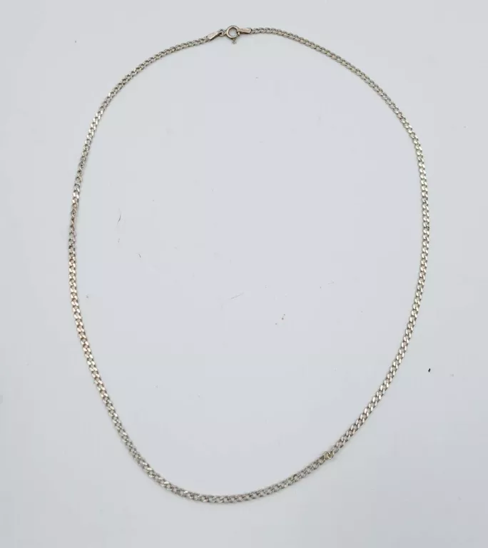 ŚLICZNY SREBRNY ŁANCUSZEK 925 3,80G