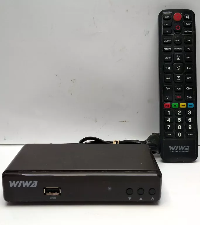 DEKODER DVB-T2 WIWA H.265 + PILOT