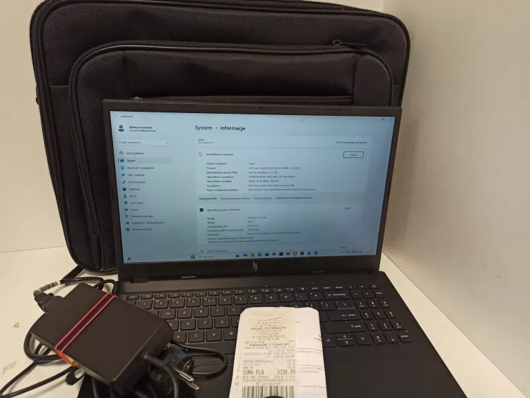 LAPTOP NITRO 5 16 GB ŁADOWARKA PARAGON TORBA