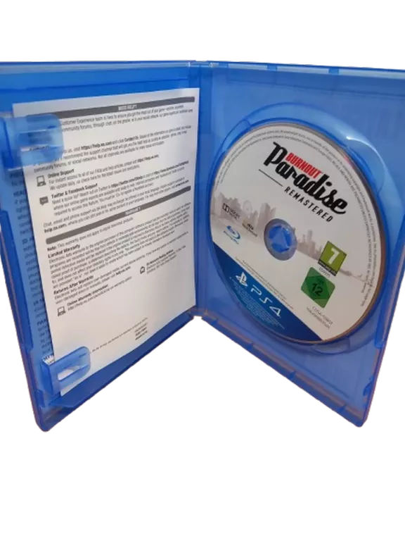 GRA PS4 BURNOUT PARADISE REMASTERED