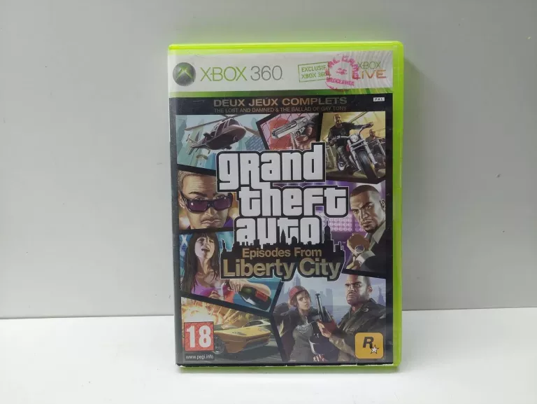 GTA EPISODES FROM LIBERTY CITY XBOX 360